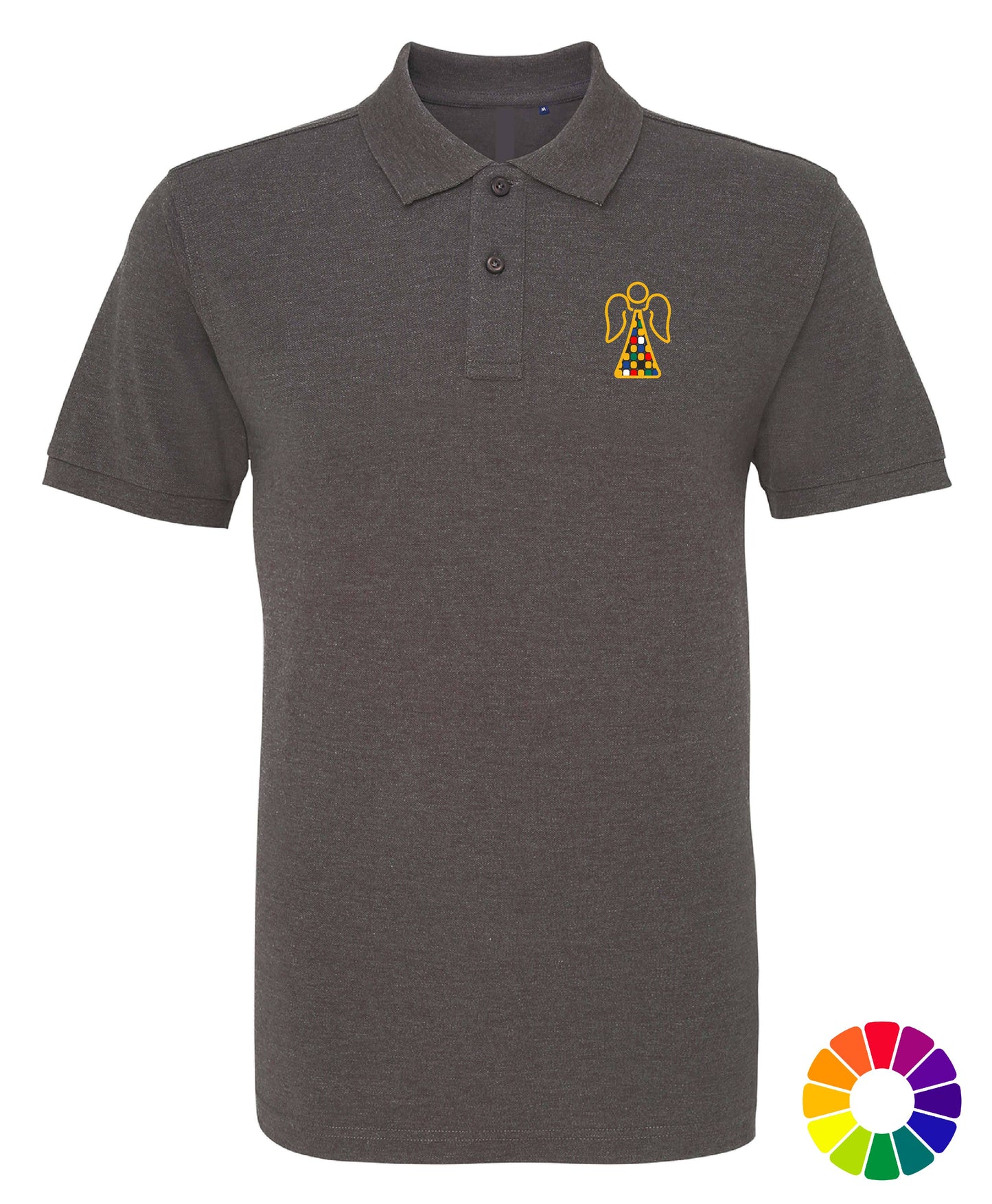 Angel Embroidered Unisex Polo Shirt [XS to 6XL]