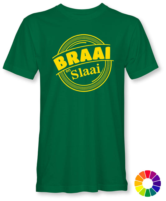 Unisex Braai en Slaai T-Shirt