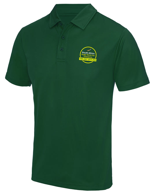 South Africa Rugby World Cup Winners Crest Polo Shirt