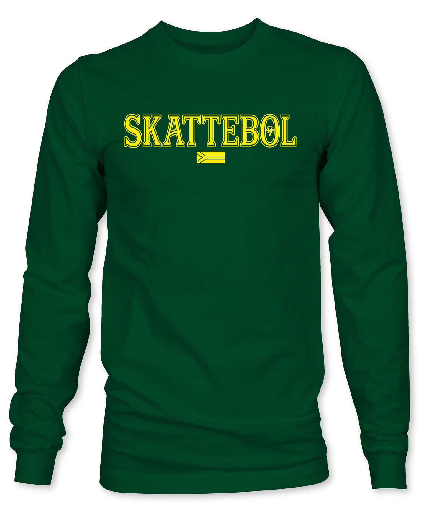 Unisex / Mens Skattebol Long Sleeve T-Shirt