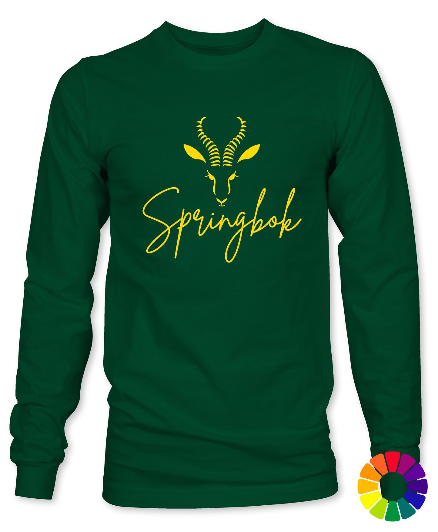 Unisex / Mens Springbok Signature Long Sleeve T-Shirt