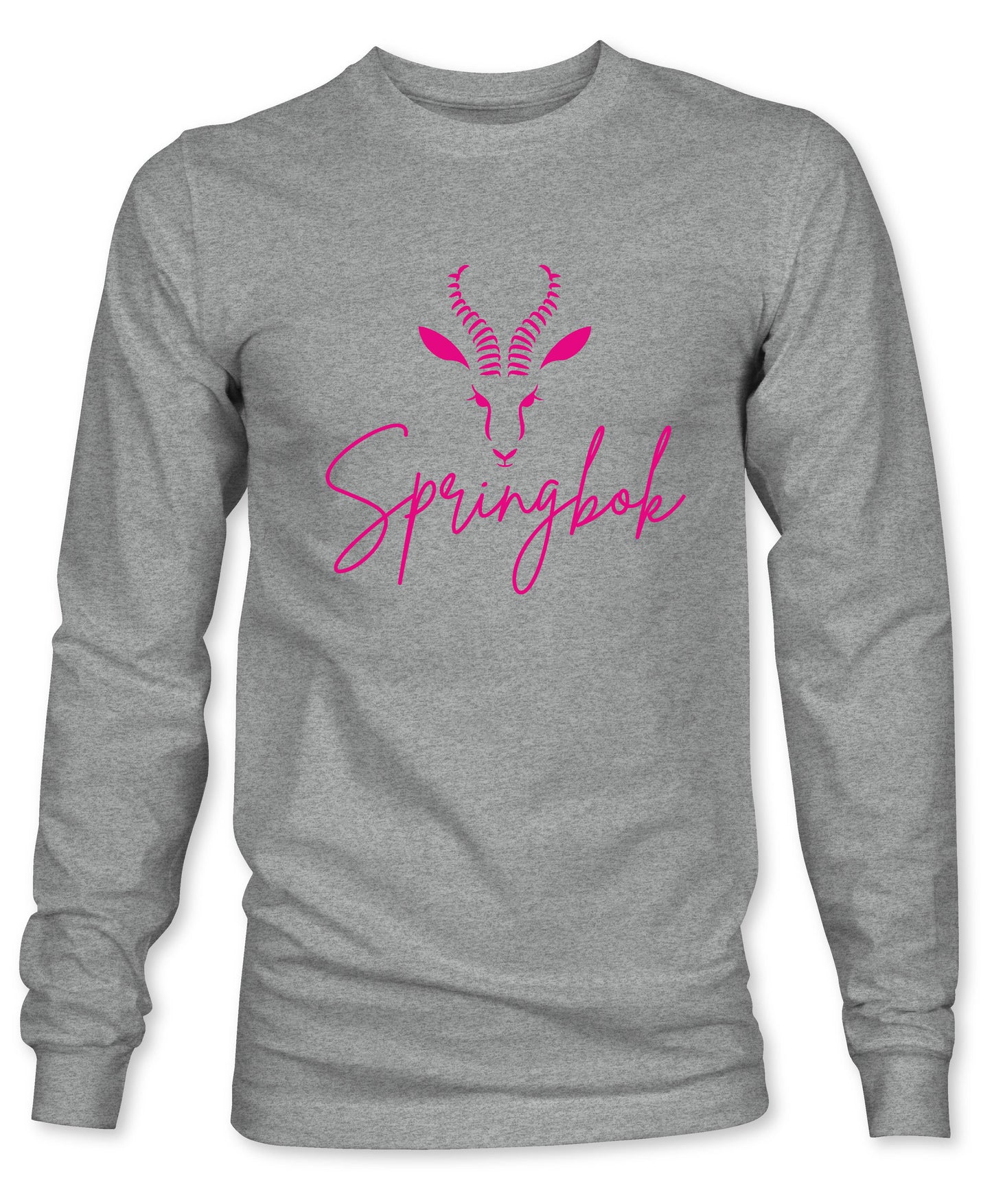 Unisex / Mens Springbok Signature Long Sleeve T-Shirt