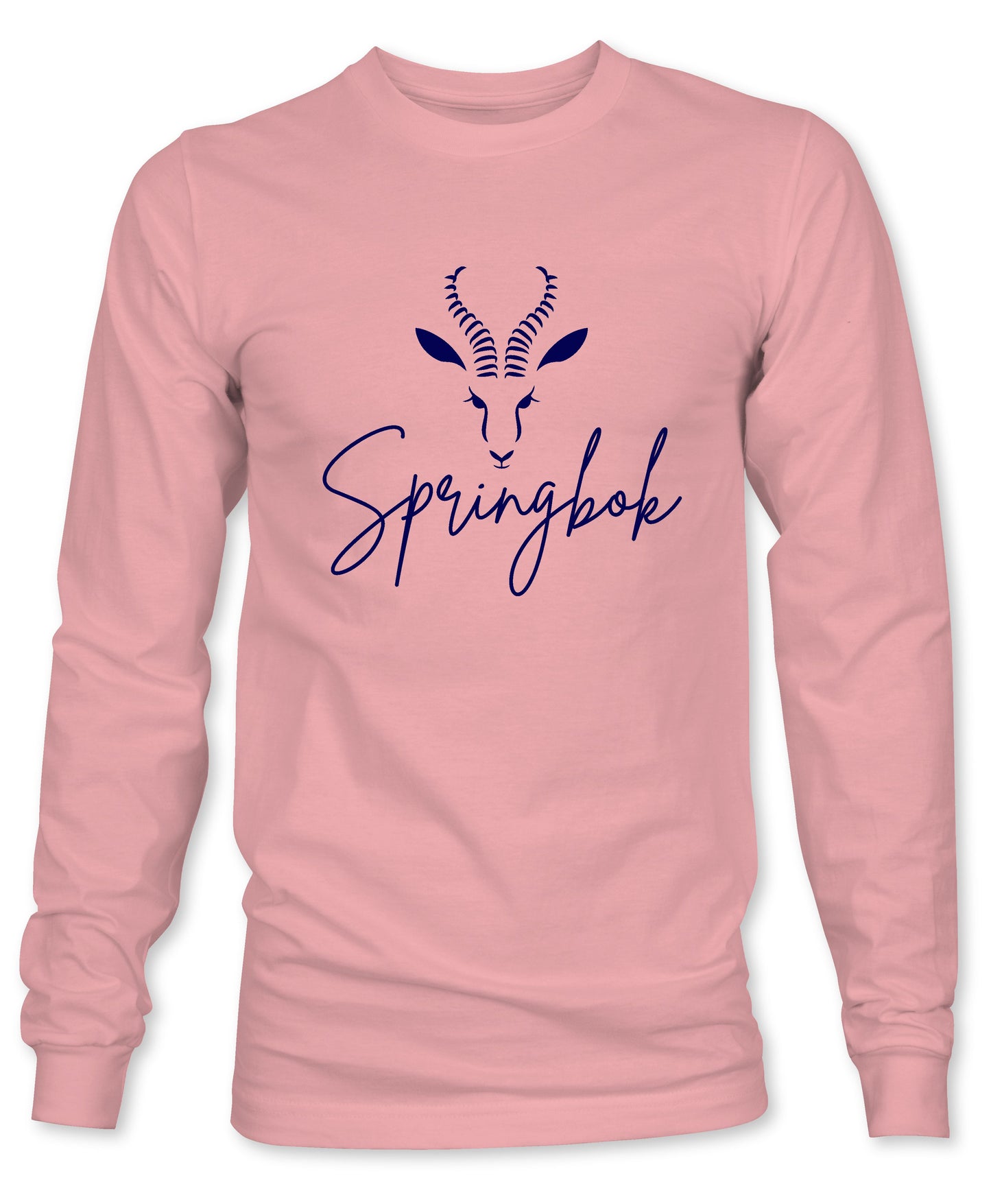 Unisex / Mens Springbok Signature Long Sleeve T-Shirt