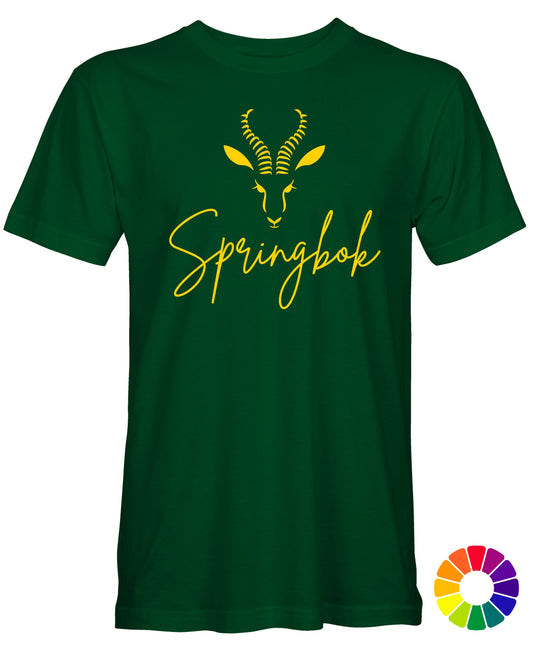 Mens / Unisex Springbok Signature T-Shirt