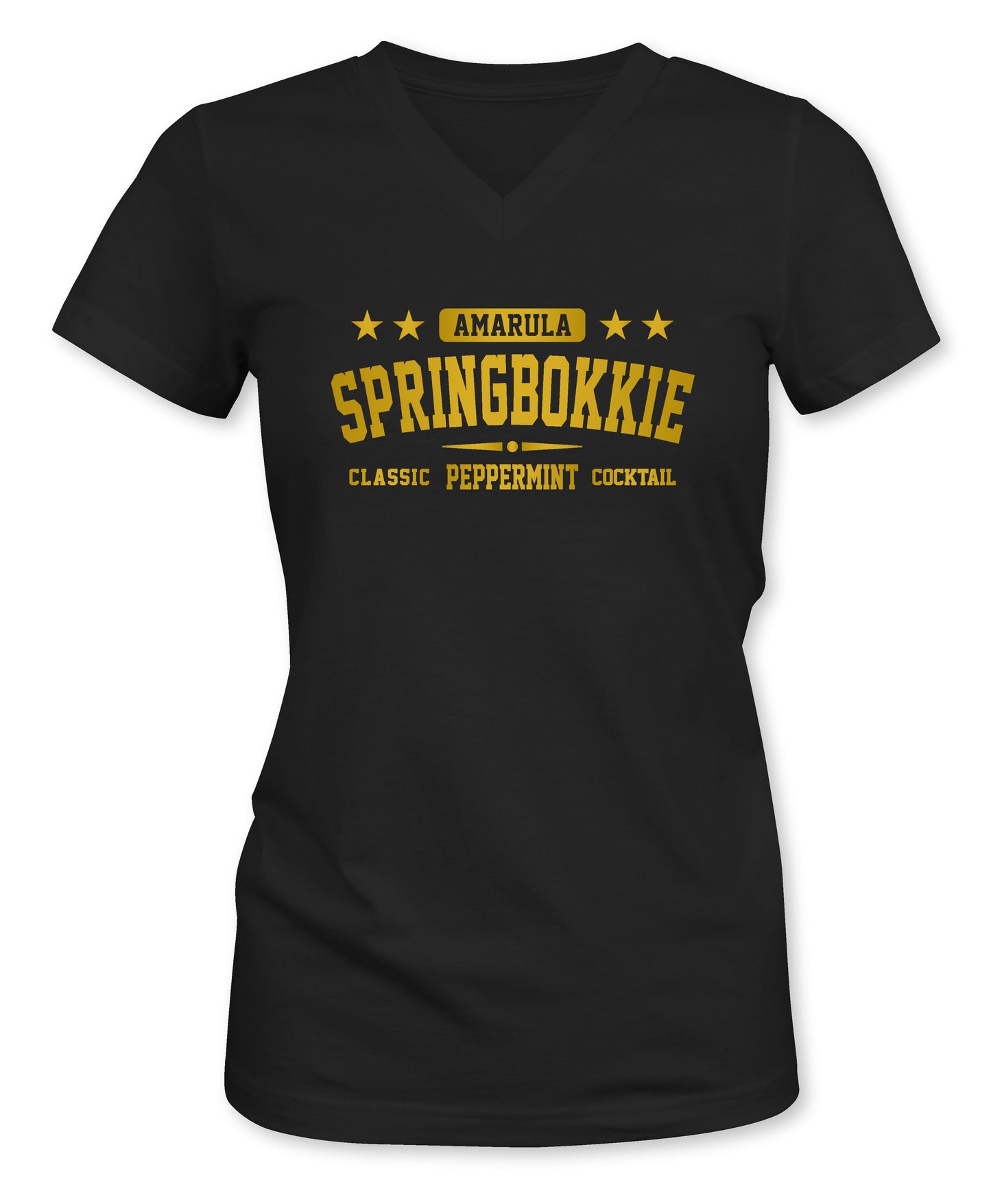 Ladies Fit V-Neck Springbokkie T-Shirt