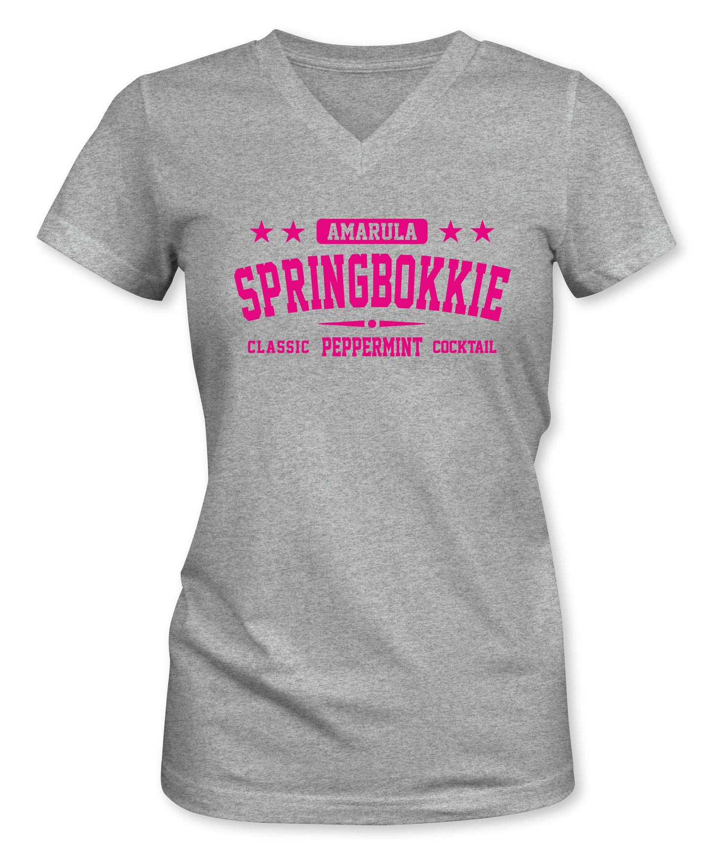 Ladies Fit V-Neck Springbokkie T-Shirt