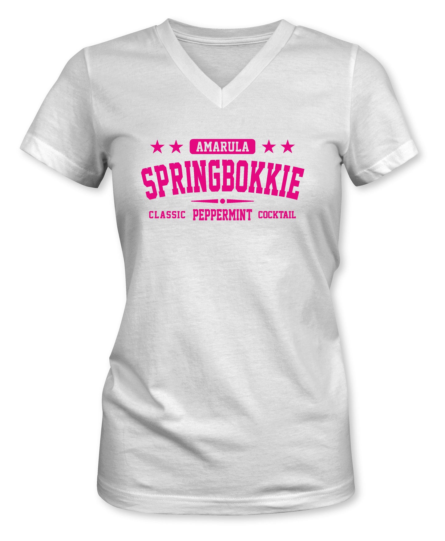 Ladies Fit V-Neck Springbokkie T-Shirt