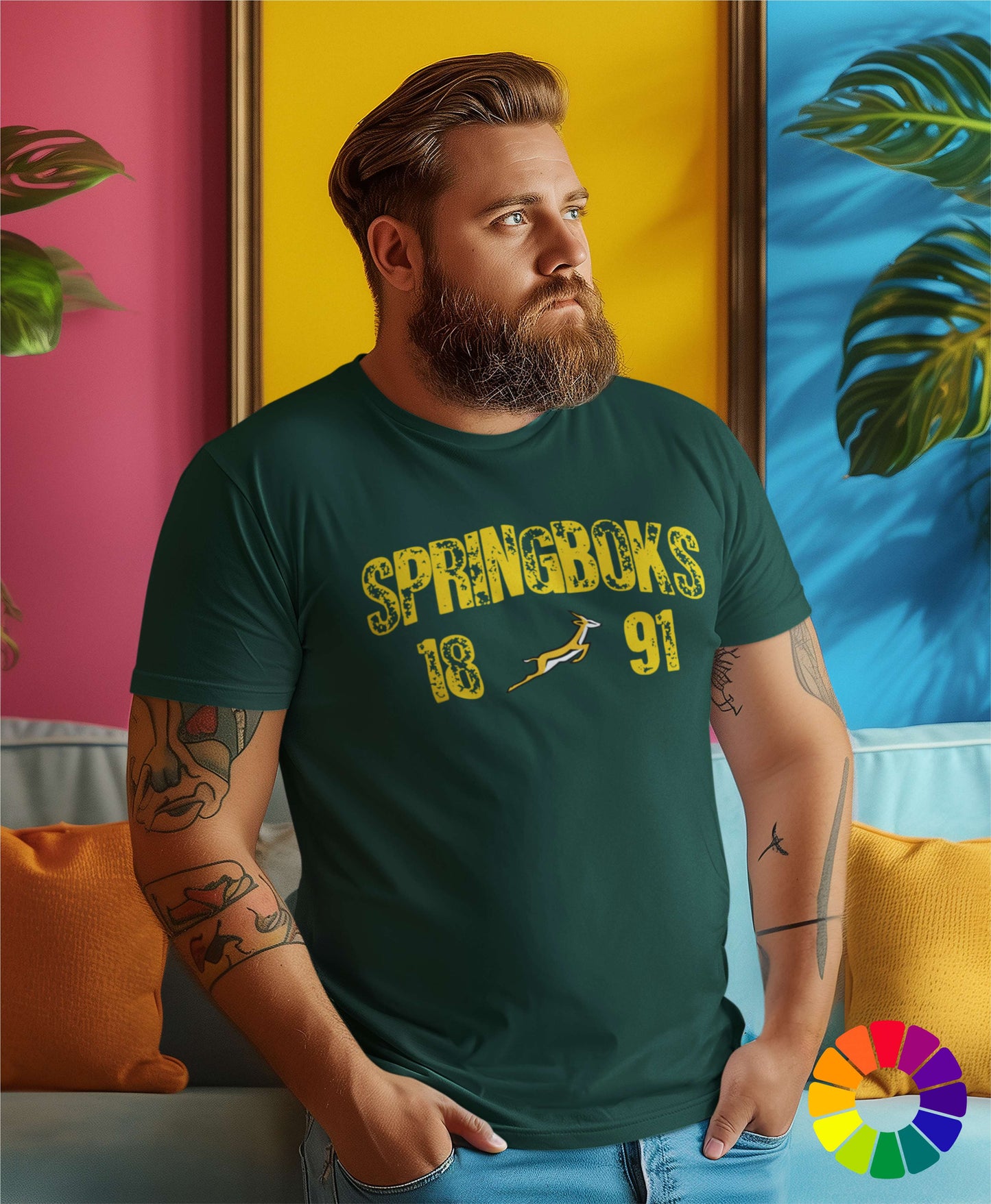 Mens Springboks 1891 T-Shirt