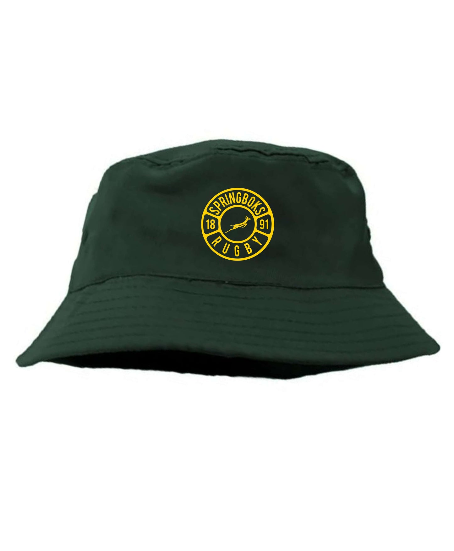 Adults Springboks Rugby Round Bucket Hat