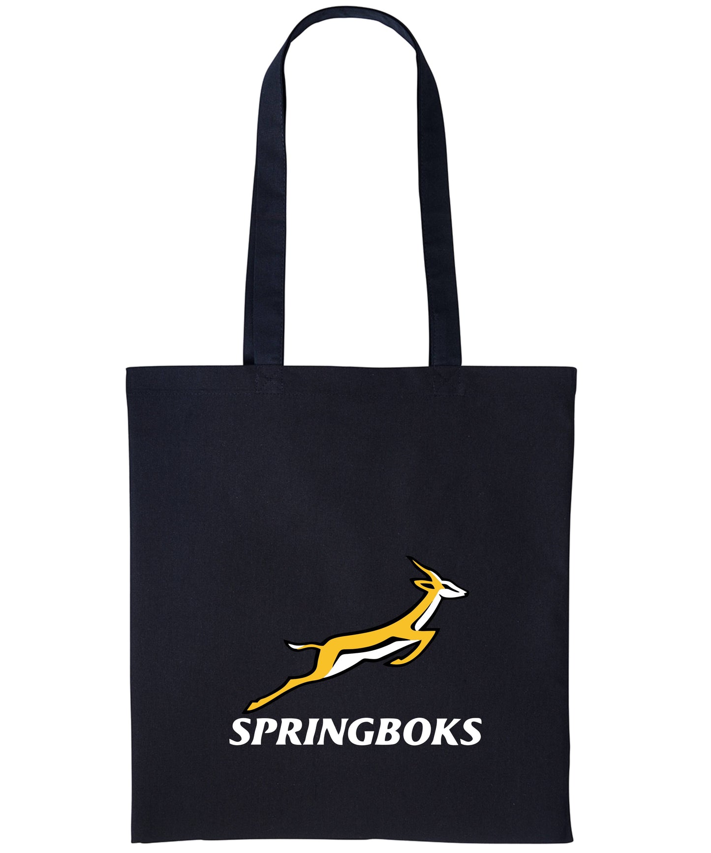 Long Handle Springboks Printed Tote Bag