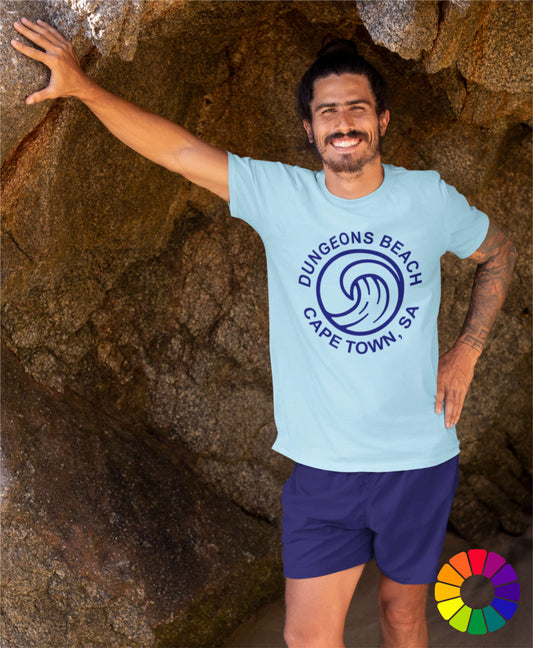 Mens Dungeons Beach Surfing T-Shirt