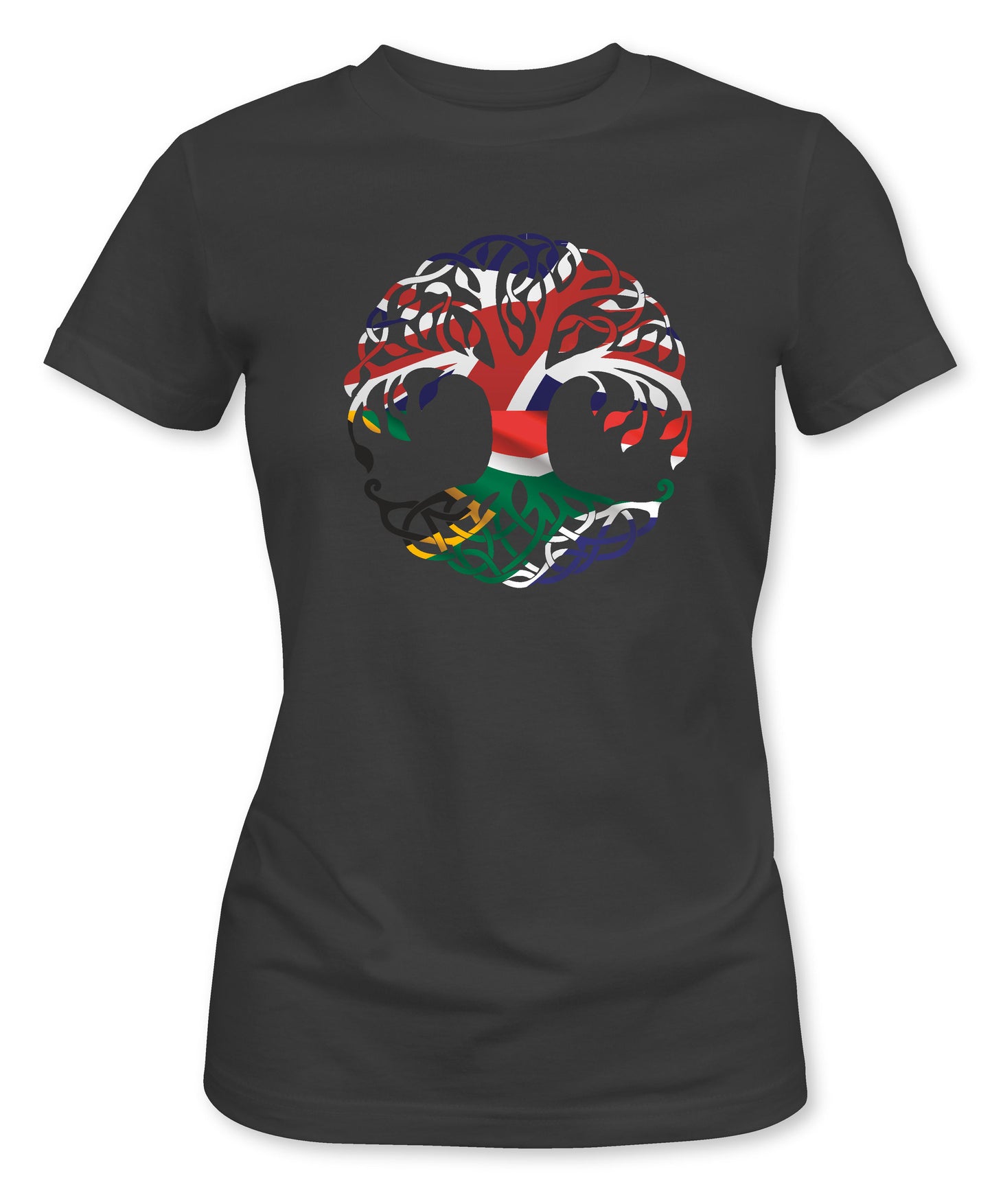 Ladies Fit SA/UK Tree of Life T-Shirt