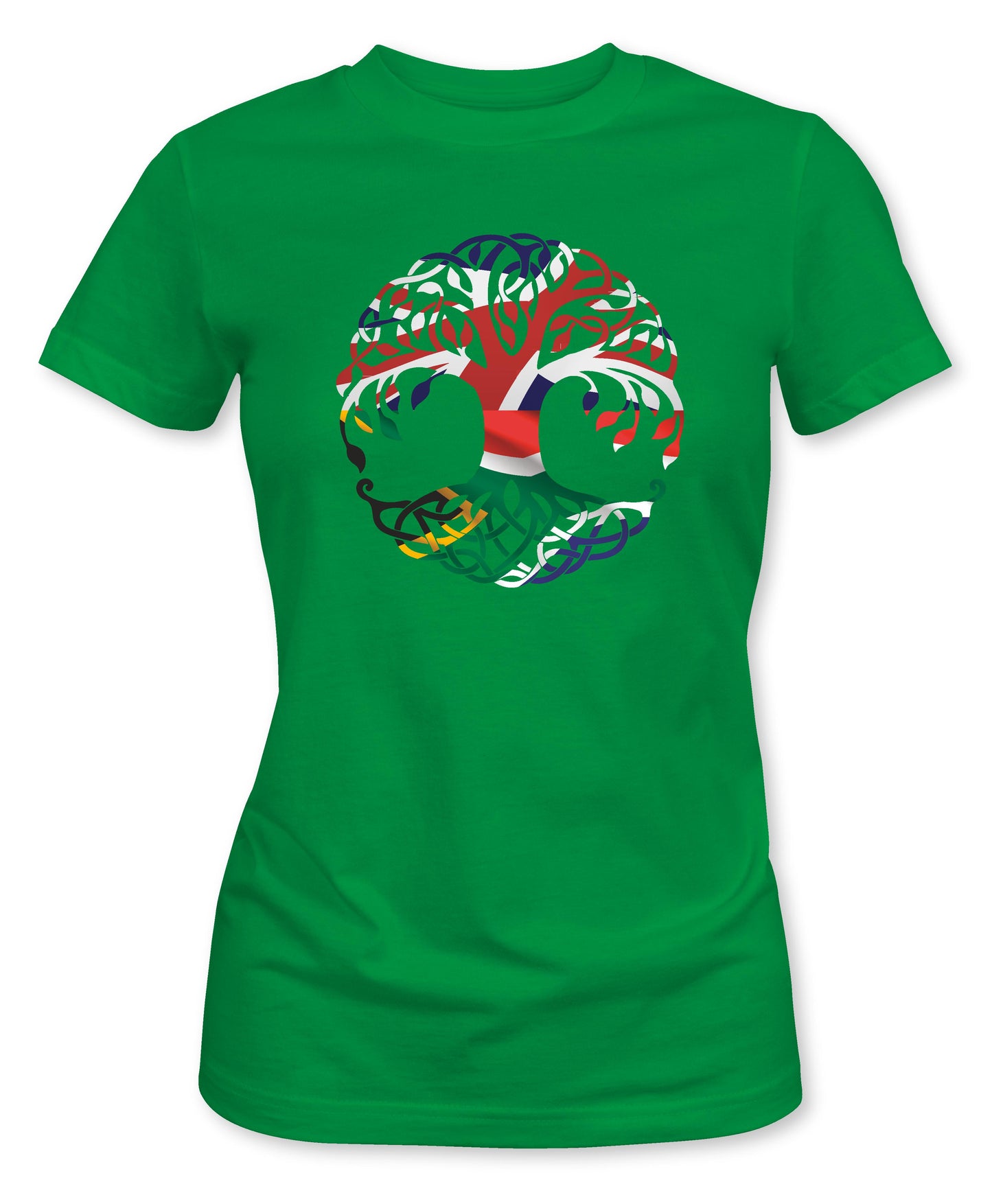 Ladies Fit SA/UK Tree of Life T-Shirt