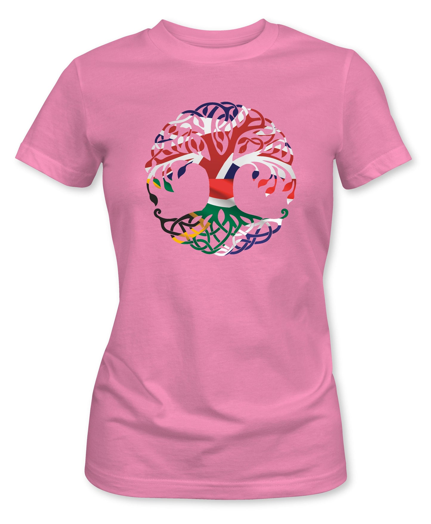 Ladies Fit SA/UK Tree of Life T-Shirt