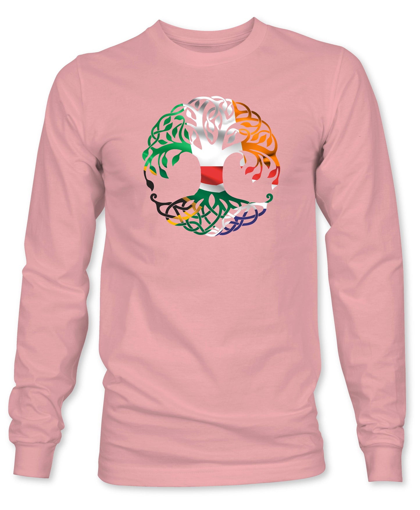 Unisex SA/IRE Dual Fingerprints Long Sleeve T-Shirt