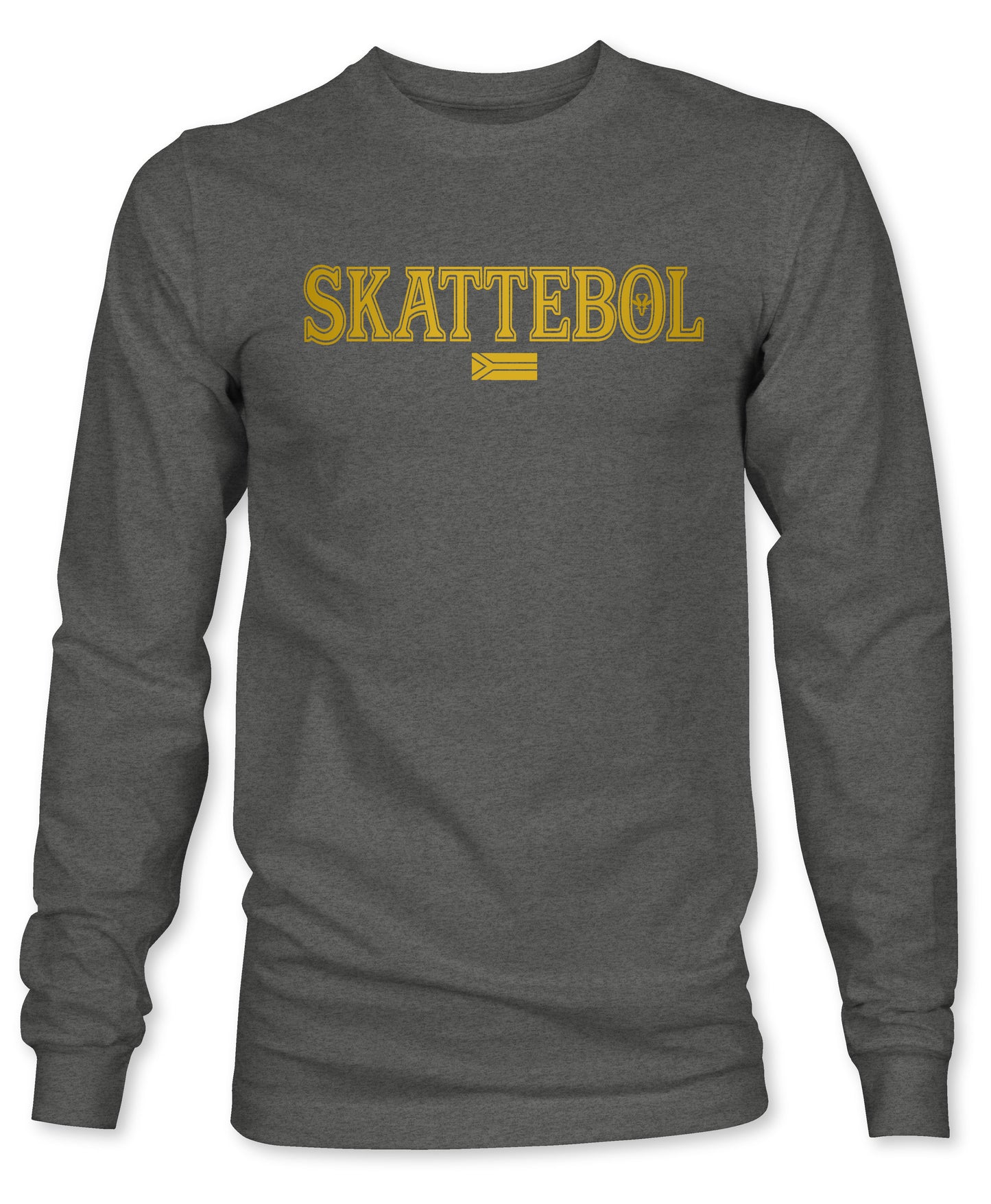 Unisex / Mens Skattebol Long Sleeve T-Shirt